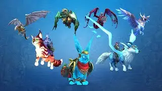 Обзор маунтов Dragonflight