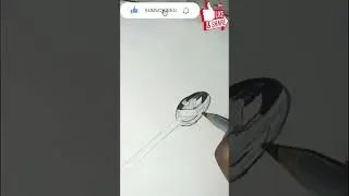 #still life pencil spoon 🥄  pencil drawing #how  how to draw a still life drawing  realistic spoon #