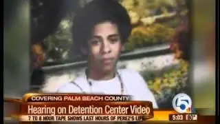 Hearing on detention center video