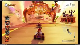 [Test] Crash Team Racing Nitro Fueled (CTR) on PC with Yuzu Early Access 924 Emulator [60FPS Mod]