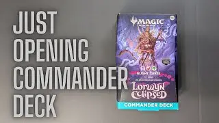 MTG Lorwyn Blight Curse Commander Deck Opening | Full ASMR Unboxing