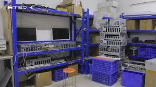 The mining machine repair factory of E.T Technology