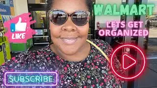 Shop With Me/ Walmart/ Home Organization! #homemaker #momlife #walmart #shopping #organization