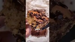 BLONDIE - POSTRE SALUDABLE SIN AZ&Uacute;CAR 💚#postres #recetas #receta #Airfryer #nosugar #healthy #fit