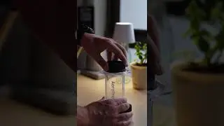 Iced Long Black Coffee  #longblack #youtubeshorts #aeropress #blackvoffee #asmr