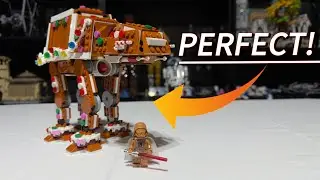 LEGO Star Wars Gingerbread AT-AT #40806 Unsponsored Review! Christmas (2025)