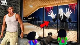Franklin Found SlenderMan In Los Santos || Gta 5