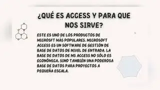 Microsoft Access &iquest;Qu&eacute; es y para qu&eacute; nos  sirve?