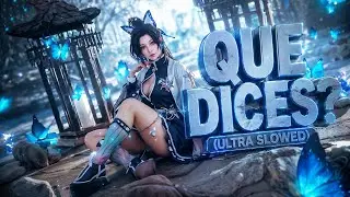QU&Eacute; DICES? (Ultra Slowed) 《 Non-copyright-Music 》( Audio Edit )