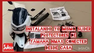 Como instalar SLIDERS FLOORBOARD de YAMAHA NMAX CONECTED desde casa-Fireparts