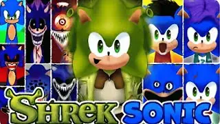 My New Sprunki OC: Sonic / NEW PHASE 10 (SHREK SONIC)