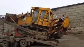 Пример транспортировки бульдозера; 