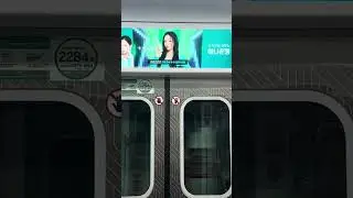 [Seoul Metro Line 2] Hyundai Rotem IGBT-VVVF acceleration (Gen 4). #seoulmetro #hyundairotem