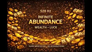 💰[AD FREE] 528 Hz Powerful Meditation Music | Manifest Miracles, Abundance, Wealth & Infinite Luck