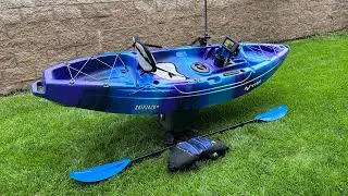 First Look at my new Vibe Skipjack 90 kayak.