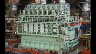 Two Stroke Marine Diesel Engine