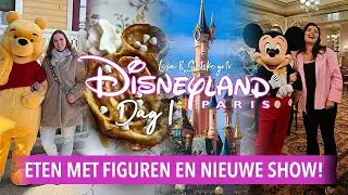 DISNEYLAND PARIS 2025 🇫🇷✨🐭: Eten bij Plaza Gardens, Figuren ontmoeten & Hotel Santa Fe! 🩷 (Dag 1)