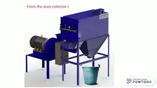 Automatic filter cleaning machine