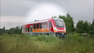 2025.07.26 SA137-008 jako pociąg specjalny Odkrywaj Lubuskie Podr&oacute;żując Pociągami PolRegio