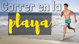Correr en la playa