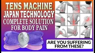 Tens Machine Japan Technology Complete Solution For Body Pain Relief