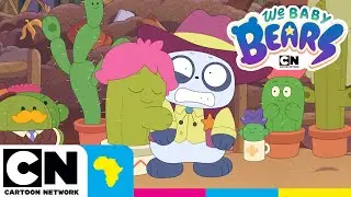 Panda Goes West | We Baby Bears | Cartoon Network Africa