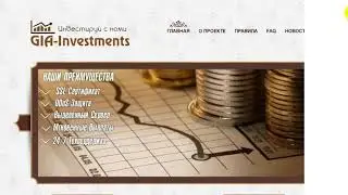 GIA INVESTMENTS новый хай проект получи 3$ пока не поздно!