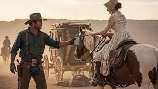 A Cowboy Found Her Stranded After The Stage Was Robbed, He Gave Her His Horse And Walked