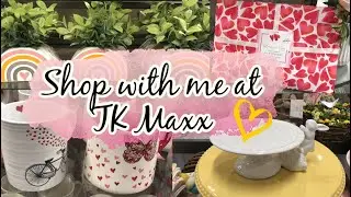 Shop with me at TK Maxx / Homesense / February 2022 / Valentine's /Easter/New Home Decor /What's New