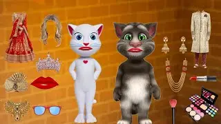 talking tom Billu &billa Dulhan Dulhan bridal makeup 💄💋 👰&zwj;♀️💅 comedy vedio | part-2