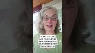 STOP PAYING ROYALTY INCOME TAXES LEGALLY #shorts