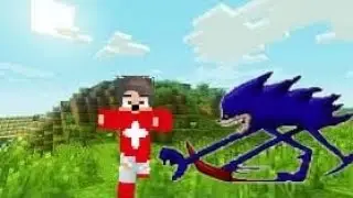 Shin Sonic terceira forma me atacou Minecraft (monstros)
