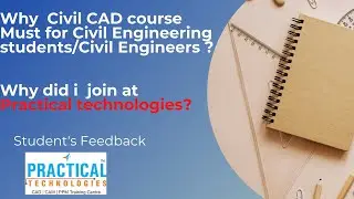 Civil CAD - Student feedback #CivilCAD #Civilengineeringjob #Why CivilCAD must for CivilEngineers