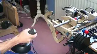 Force Feedback Flight Yoke - Position Following Demo