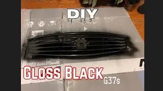 New Black Gloss Grill G37🎨