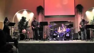 Drum Student plays Green Day at Recital.