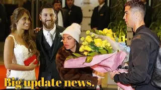 On Instagram, Lionel Messi's wife Antonela and CR7's fianc&eacute;e Georgina encourage one another. 
