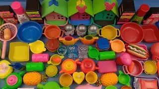 4.25 Minutes Satisfying with Unboxing Barbie Doll House,Mini Cooking Video | ASMR hello Kitty Toys
