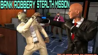 bank robbery stealth mission spy games 2020- android gameplay.