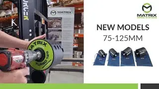 All New Turbo Scraper Models - Matrix Piping Tutorial