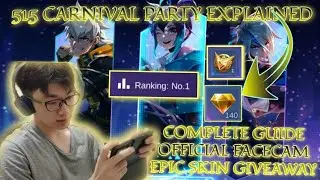 BEST AUTO RANK 1 TRICK? MLBB 515 Carnival Party Complete Guide Explained, Tactics and More | MLBB