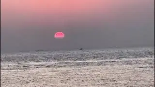 Sunset at Dublarchor, Sundarban, Bangladesh