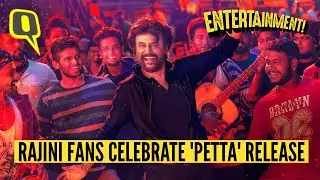 Rajinijkanth Fans Celebrate 'Petta' Release