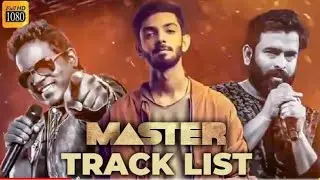 #masterAudiolaunch#master Master song Track list vijay|anirudh ravichandran|lokesh kanagaraj