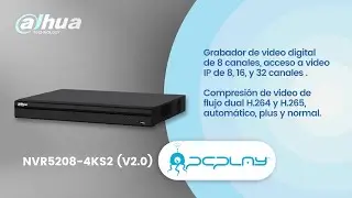PcPlay Dahua NVR5208-4KS2 (V2.0)