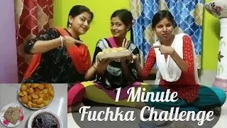 1 Minute Fuchka Challenge | Panipuri Eating | Ramdhanu Team