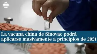 La vacuna china de Sinovac contra la Covid-19 podr&aacute; aplicarse masivamente a principios de 2021
