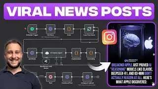 This AI System Creates Viral AI News Instagram Posts on Autopilot (No-Code Tutorial)