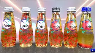 Orbitz Blueberry Melon Strawberry Drink | 90&rsquo;s Drink With Balls