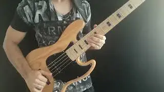 azul da cor do mar - versão FingerStyle Bass
